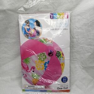 Intex Pink Ocean Beach Ball 20 Inches Inflatable